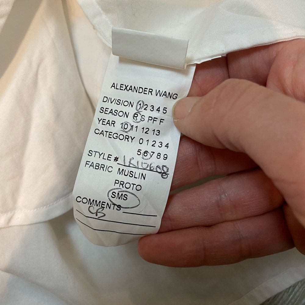 Alexander Wang Double Cuff Deconstructed Shirt Dr… - image 4